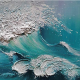 Ocean Abstract 24x48