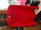 red velour top