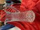 leaded glass pitcher