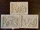 cherub tiles - set of 3