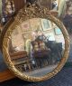 Round Gold Mirror