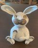 White pottery rabbit