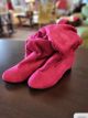 Magenta Boots